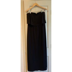 Express Strapless Black Maxi dress